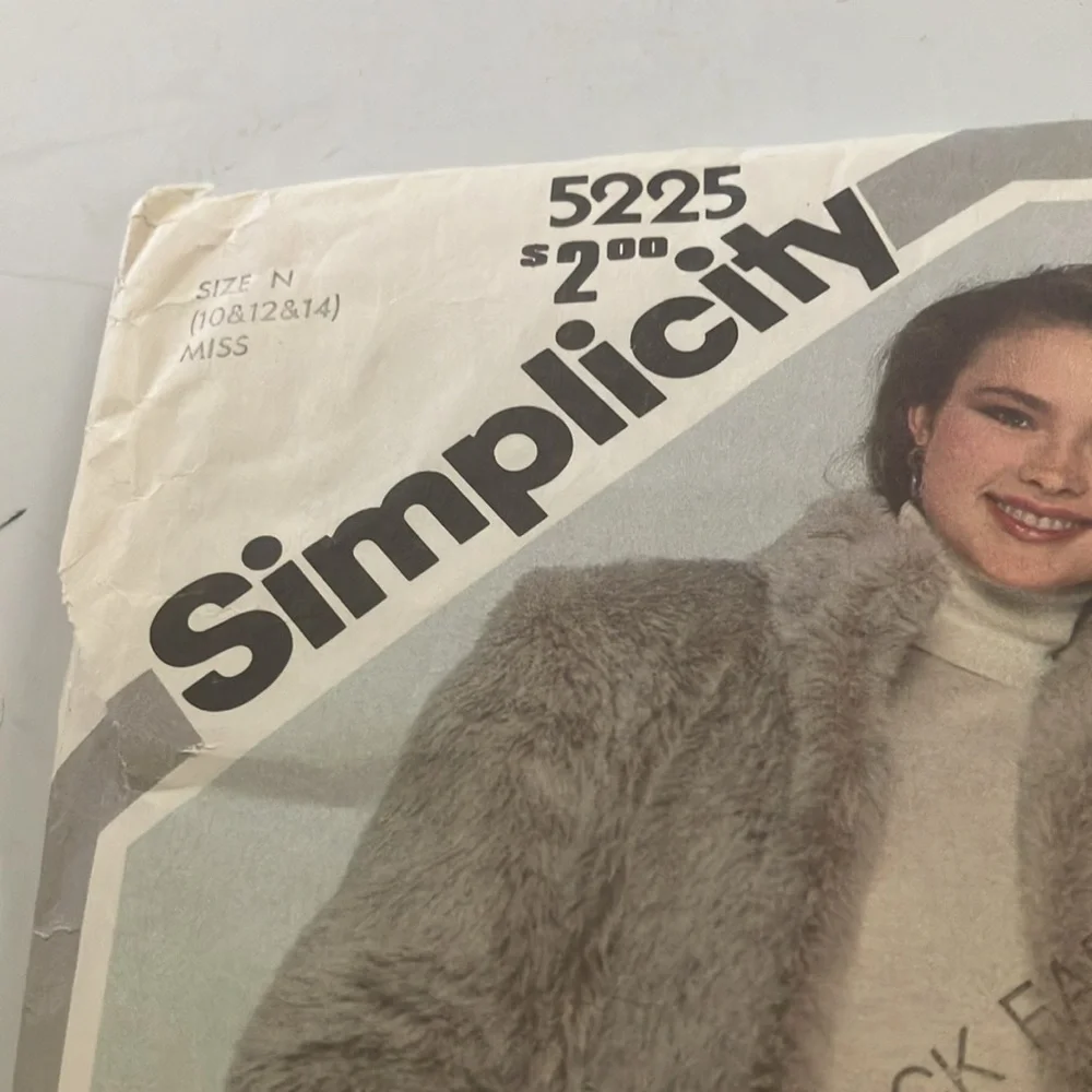 Vintage simplicity pattern